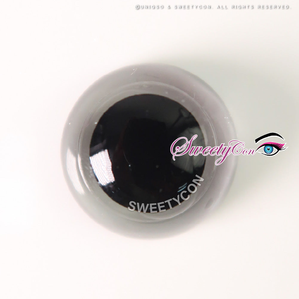 Sweety Crazy Blind Black (1 lens/pack)-Crazy Contacts-UNIQSO