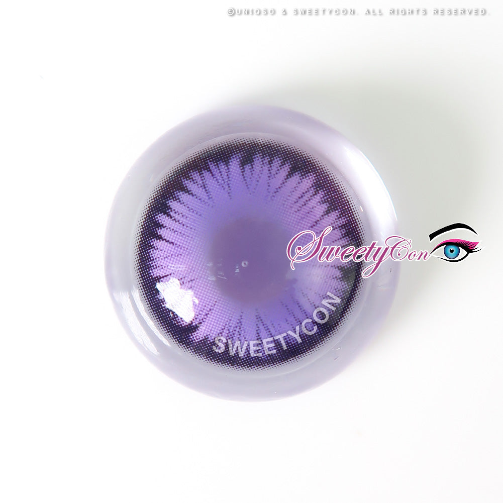 Sweety Mystic Wing Violet (1 lens/pack)-Colored Contacts-UNIQSO