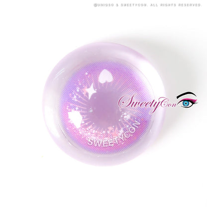 Sweety Crazy Candy Pop Violet (1 lens/pack)-Colored Contacts-UNIQSO