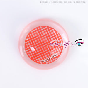 Sweety Crazy Red Screen/ Mesh II (1 lens/pack)-Crazy Contacts-UNIQSO