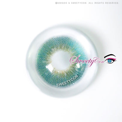 Sweety Dazzling Hazel Green (1 lens/pack)-Colored Contacts-UNIQSO