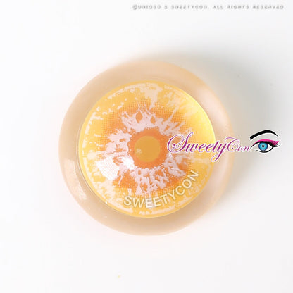 Sweety Crazy White Walker Yellow (1 lens/pack)-Crazy Contacts-UNIQSO
