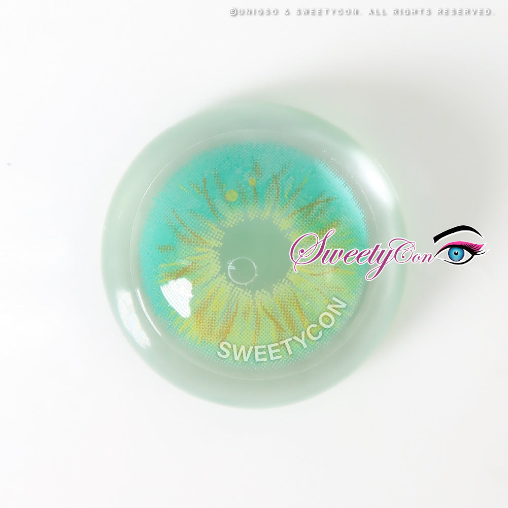 Sweety Crazy Lollipop Green (1 lens/pack)-Colored Contacts-UNIQSO