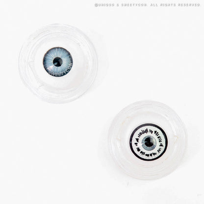 Sweety White Aura II (No Vision Block) (1 lens/pack)-Colored Contacts-UNIQSO