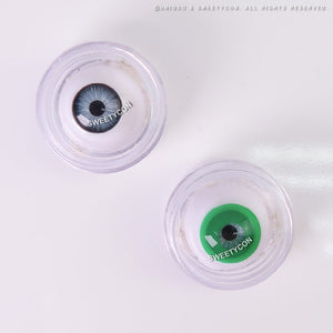 Sweety Crazy Solid Green (1 lens/pack)-Crazy Contacts-UNIQSO