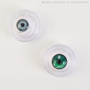 Sweety Anime 3 Green-Colored Contacts-UNIQSO