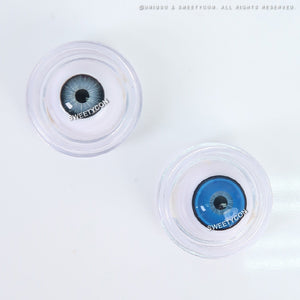 Sweety Crazy Blue Manson/ Blue Zombie (1 lens/pack)-Crazy Contacts-UNIQSO