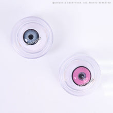 Load image into Gallery viewer, Sweety Crazy Pink Zombie / Manson (1 lens/pack)-Crazy Contacts-UNIQSO
