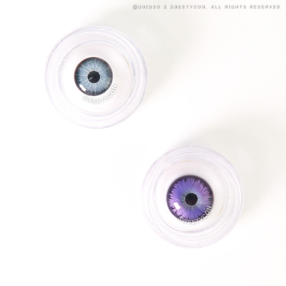 Sweety Mystic Wing Violet (1 lens/pack)-Colored Contacts-UNIQSO