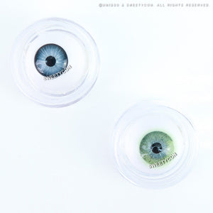 Sweety Ocean Green (1 lens/pack)-Colored Contacts-UNIQSO