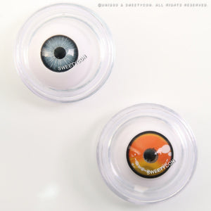Sweety Anime 2 Yellow Orange-Colored Contacts-UNIQSO