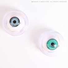 Load image into Gallery viewer, 1 Day Sweety Star Tears Cyan Green (10 lenses/pack)-Colored Contacts-UNIQSO

