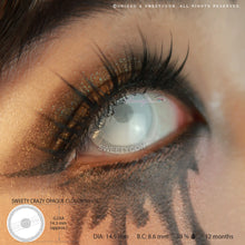 Load image into Gallery viewer, Sweety Crazy Opaque Cloudy White (1 lens/pack)-Crazy Contacts-UNIQSO
