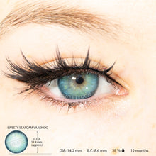 Load image into Gallery viewer, Sweety Seafoam Vaadhoo (1 lens/pack)-Colored Contacts-UNIQSO
