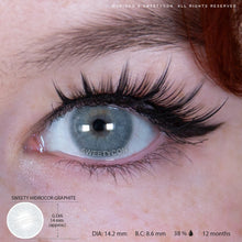 Load image into Gallery viewer, Sweety Hidrocor Graphite (1 lens/pack)-Colored Contacts-UNIQSO
