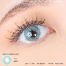 Load image into Gallery viewer, Sweety Hidrocor Topaz (1 lens/pack)-Colored Contacts-UNIQSO
