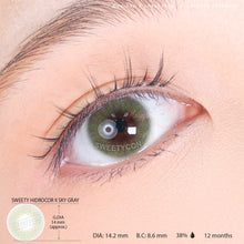Load image into Gallery viewer, Sweety Hidrocor II Sky Grey (1 lens/pack)-Colored Contacts-UNIQSO
