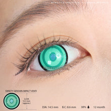 Load image into Gallery viewer, Sweety Genshin Impact Venti (1 lens/pack)-Colored Contacts-UNIQSO
