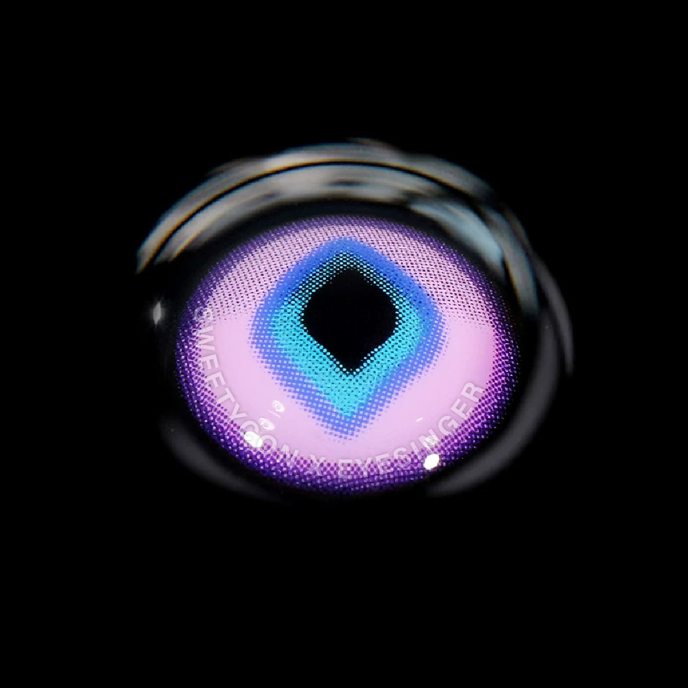 Sweety x Eyesinger Purple Diamond (2 lenses/pack)-Colored Contacts-UNIQSO