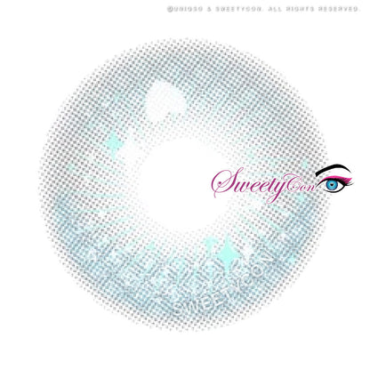 Sweety Crazy Candy Pop Gray (1 lens/pack)-Colored Contacts-UNIQSO