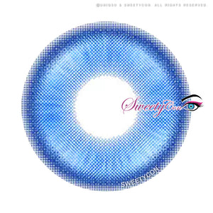 Sweety Magic Pop Brilliant Blue (1 lens/pack)-Colored Contacts-UNIQSO