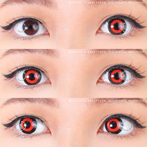 Sweety Crazy Mini Ghoul - 14.5mm (1 lens/pack)-Crazy Contacts-UNIQSO