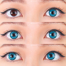 Load image into Gallery viewer, Sweety Berry Cyan (1 lens/pack)-Colored Contacts-UNIQSO
