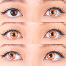 Load image into Gallery viewer, 1 Day Sweety Star Tears Brown (10 lenses/pack)-Colored Contacts-UNIQSO
