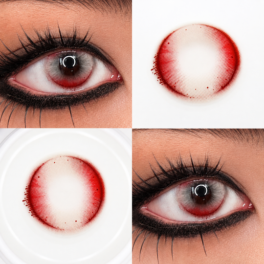 Sweety Crazy Witch Tears Red (1 lens/pack)