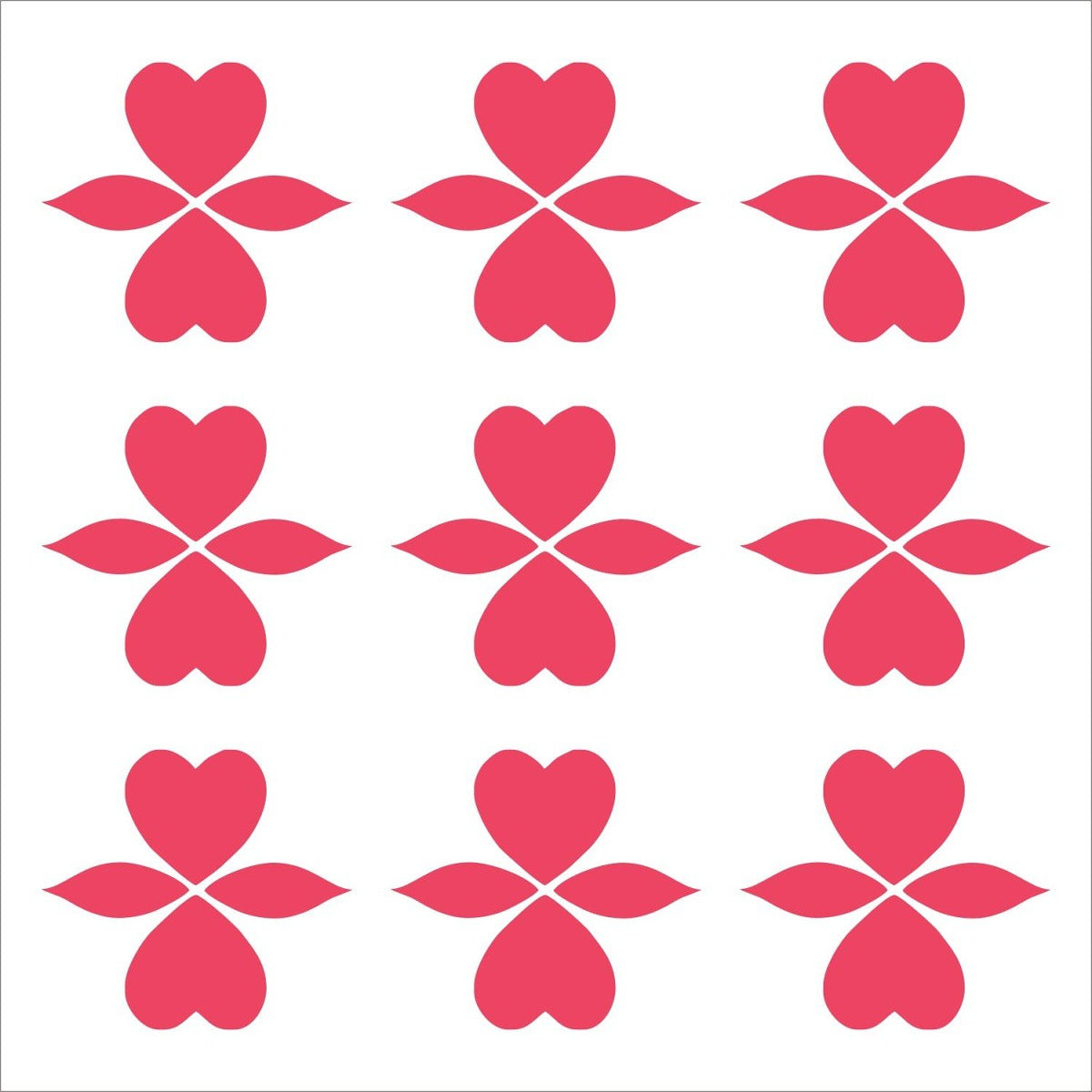 Demon Killer Tattoo Sticker Pink Clover-Cosplay Accessories-SweetyCon