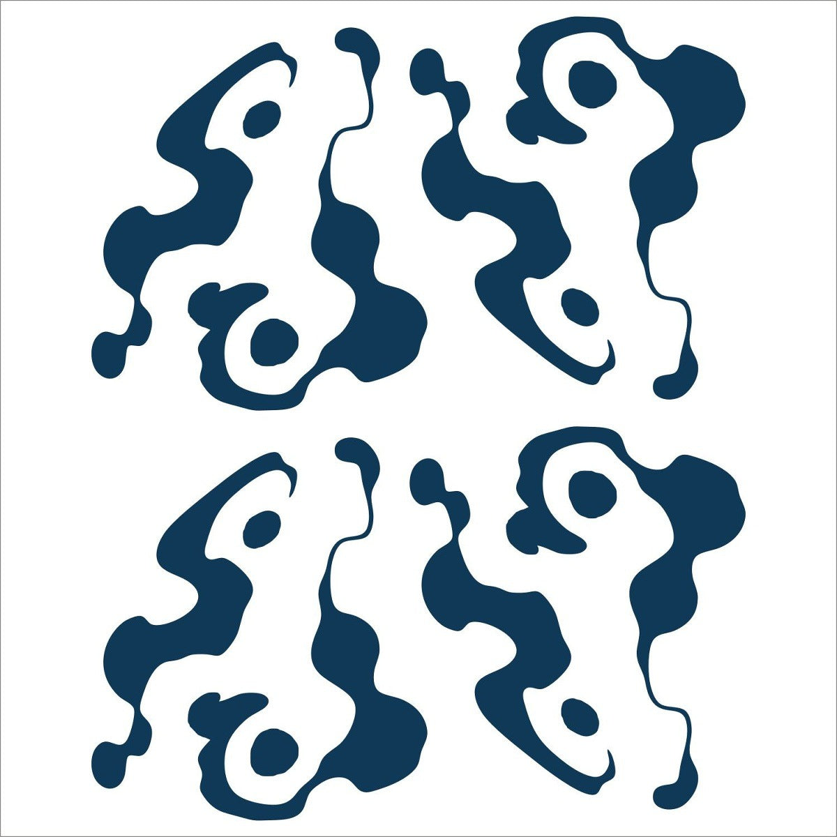 Demon Killer Tattoo Sticker Water Sign-Cosplay Accessories-SweetyCon