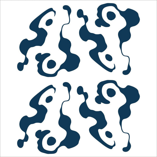 Demon Killer Tattoo Sticker Water Sign