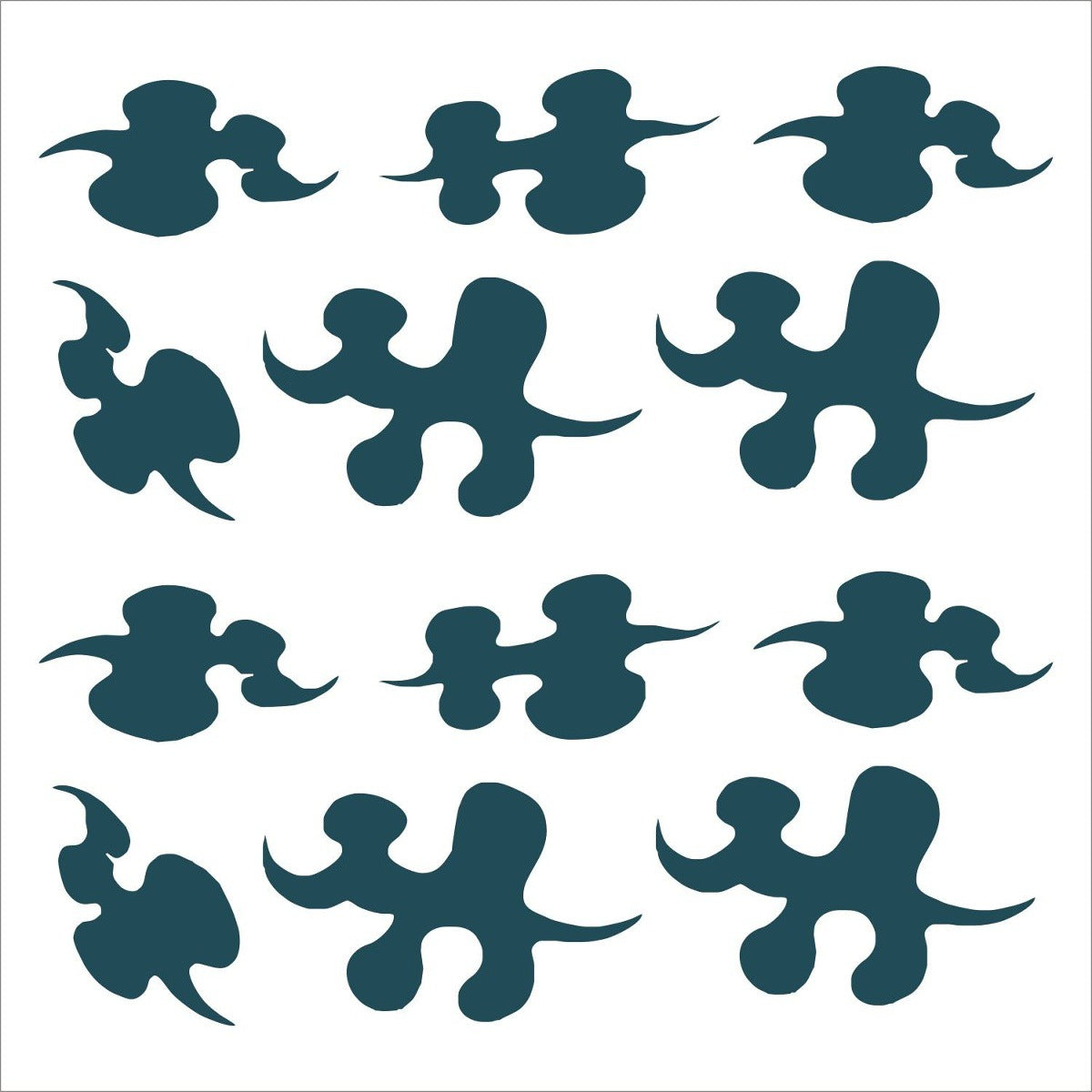 Demon Killer Tattoo Sticker Wind Sign-Cosplay Accessories-SweetyCon