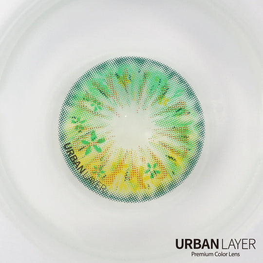 Sweety Anime Flower Green (1 lens/pack)