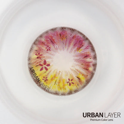 Sweety Anime Flower Pink (1 lens/pack)-Colored Contacts-UNIQSO