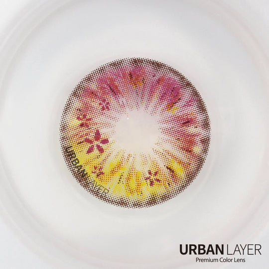 Sweety Anime Flower Pink (1 lens/pack)