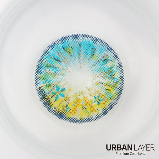 Sweety Anime Flower Blue (1 lens/pack)