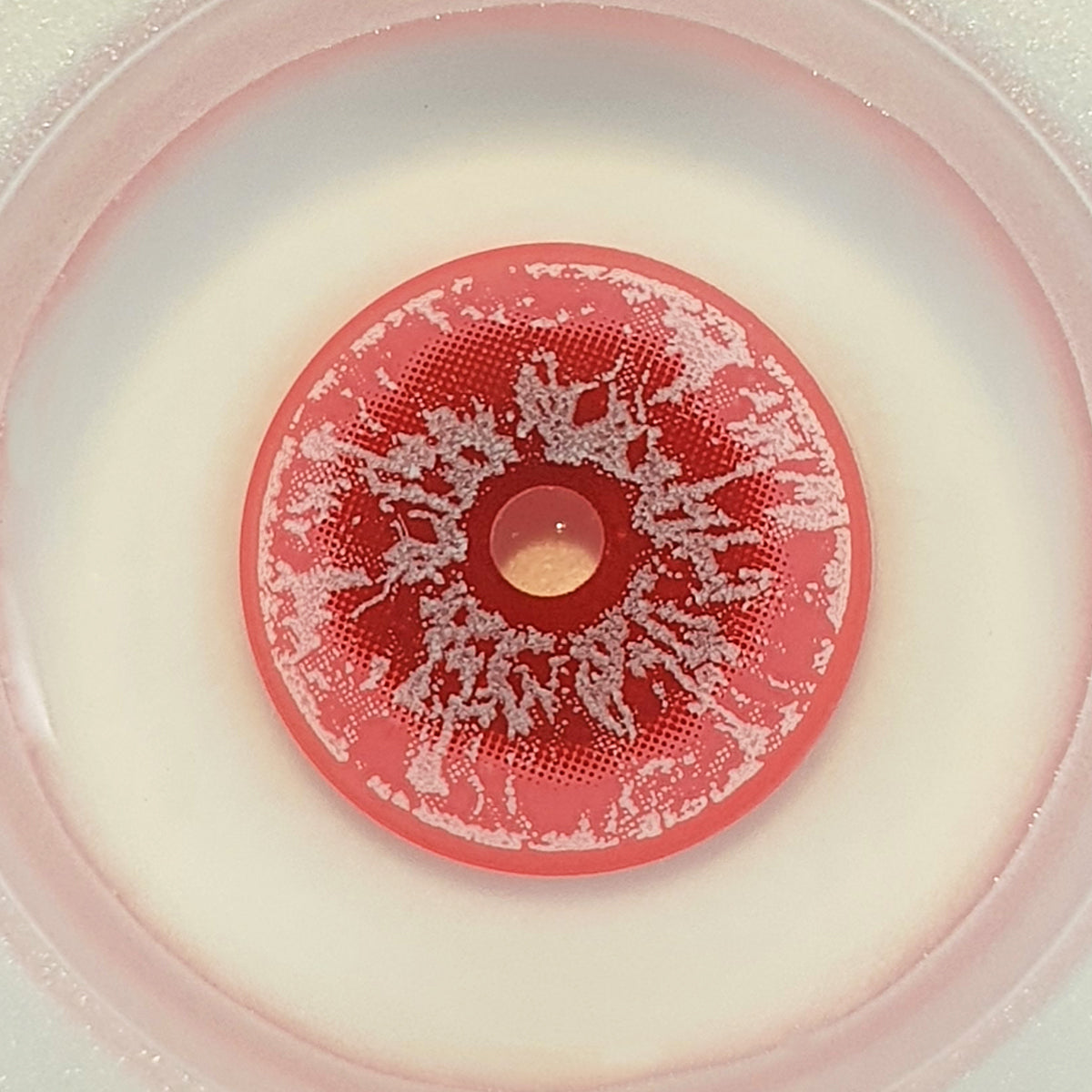 Sweety Crazy White Walker Pink (1 lens/pack)-Crazy Contacts-UNIQSO