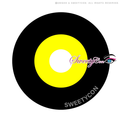 Sweety Mini Sclera Yellow Ghoul (1 lens/pack)-Mini Sclera Contacts-UNIQSO