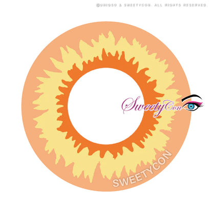 Sweety Crazy Sunrise (1 lens/pack)-Crazy Contacts-UNIQSO