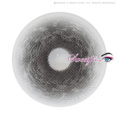 Sweety Crazy Chaos Eye Black (1 lens/pack)-Crazy Contacts-UNIQSO