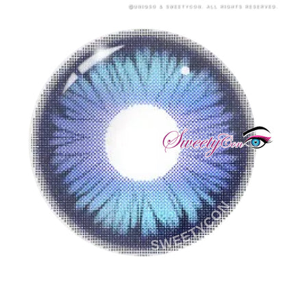 Sweety Mystic Wing Blue (1 lens/pack)-Colored Contacts-UNIQSO