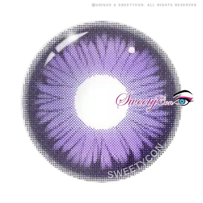 Sweety Mystic Wing Violet (1 lens/pack)-Colored Contacts-UNIQSO