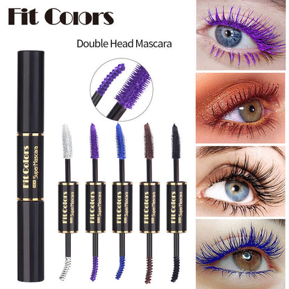 Fit Colors Double-Head Thick Curling Color Mascara-Mascara-UNIQSO