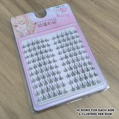Foxy Sunny Cluster Natural Eyelashes-Fake Eyelash-SweetyCon