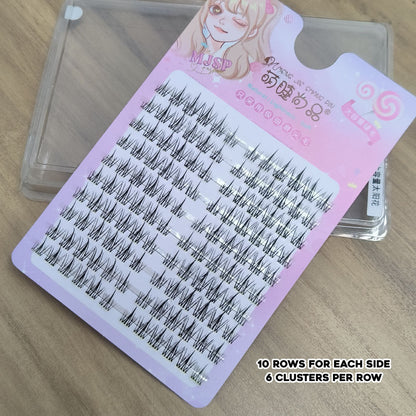 Foxy Sunny Cluster Natural Eyelashes-Fake Eyelash-SweetyCon