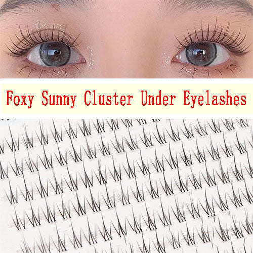 Foxy Sunny Cluster Natural Eyelashes-Fake Eyelash-SweetyCon