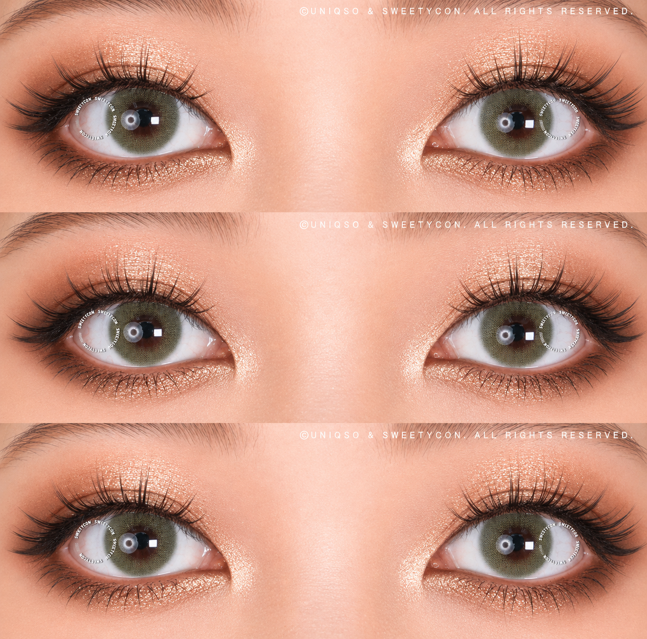 Sweety Hidrocor II Sky Grey (1 lens/pack)-Colored Contacts-UNIQSO
