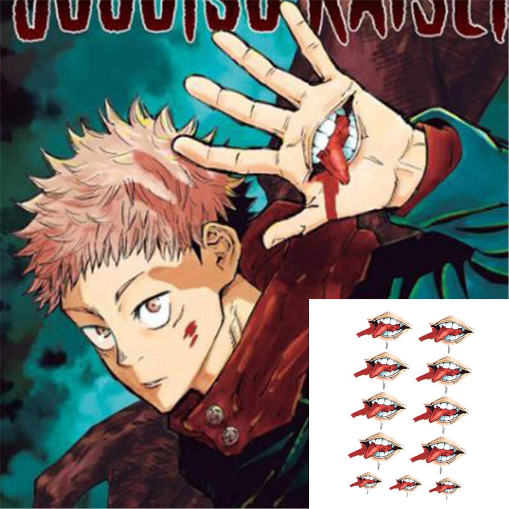 JJK Tattoo Stickers-Cosplay Accessories-UNIQSO
