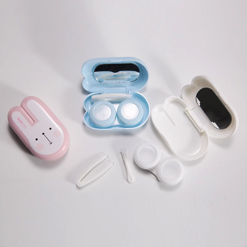 Lens Case Travel Kit - Cute Long Ears Bunny-Lens Case-SweetyCon